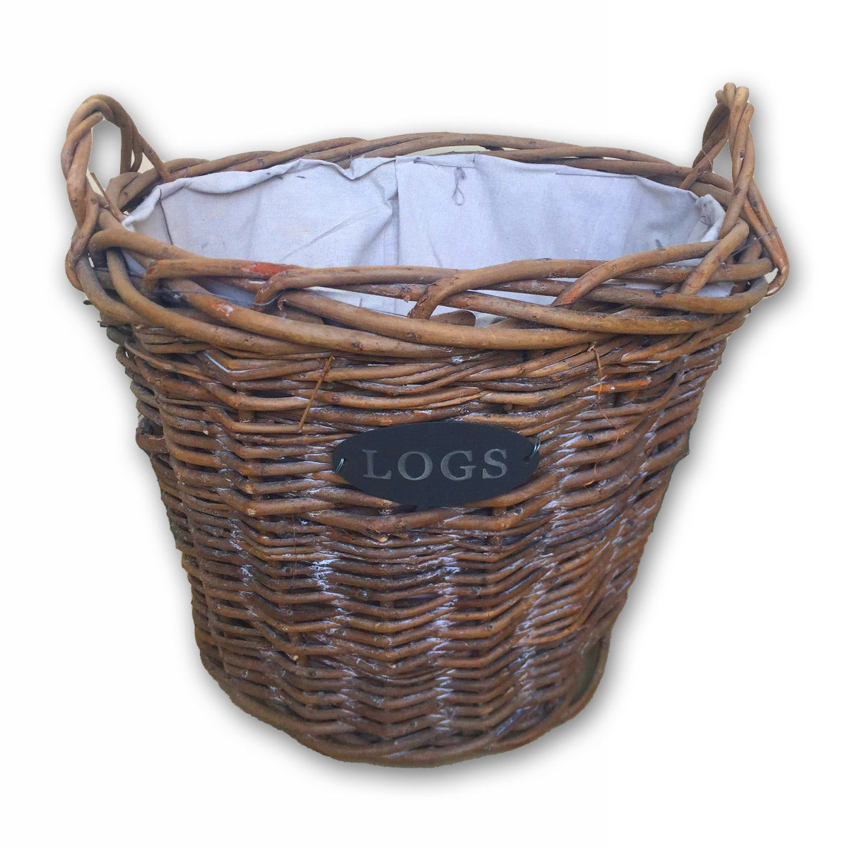 Wicker Log Basket - Wetherby Logs