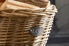 Wicker Log Basket - Wetherby Logs